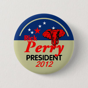 Bóton Redondo 5.08cm Botão de Perry 2012