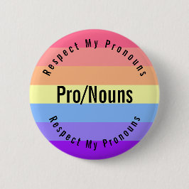 Bóton Redondo 5.08cm Botão de Prêmios do Sinalizador do Xenogender Pers