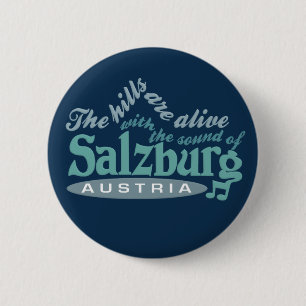 Bóton Redondo 5.08cm Botão de Salzburg