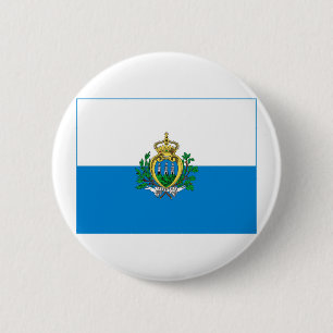 Bóton Redondo 5.08cm Botão de San Marino