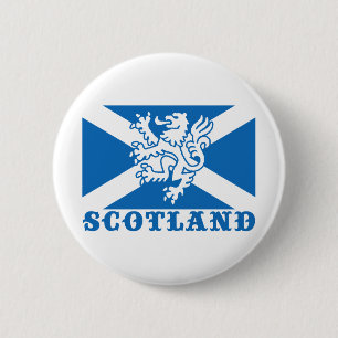 Bóton Redondo 5.08cm Botão de Scotland