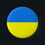 Bóton Redondo 5.08cm botão de sinalizador ukraine<br><div class="desc">botão de sinalizador ukraine</div>
