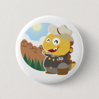 Bóton Redondo 5.08cm Botão de South Dakota VIPKID