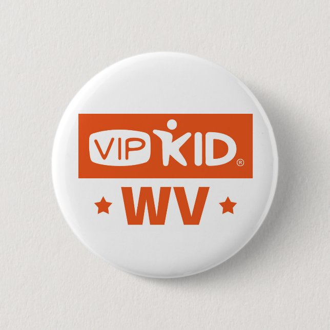 Bóton Redondo 5.08cm Botão de West Virginia VIPKID (Frente)