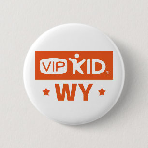 Bóton Redondo 5.08cm Botão de Wyoming VIPKID