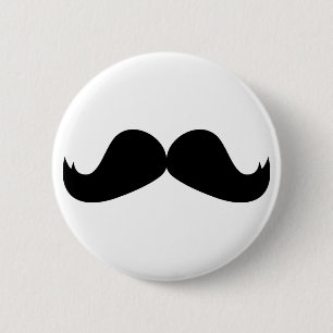 Bóton Redondo 5.08cm Botão do bigode