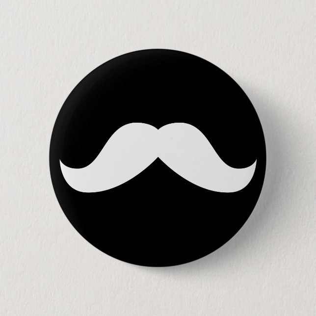 Bóton Redondo 5.08cm Botão do bigode (Frente)