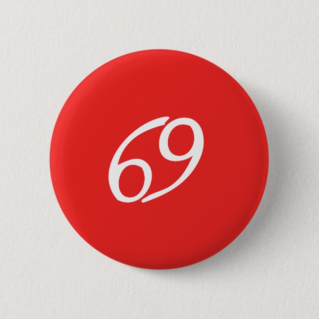 Bóton Redondo 5.08cm Botão do CANCER (Frente)