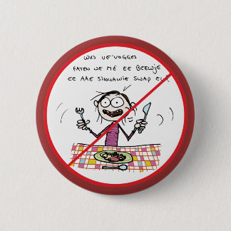 Bóton Redondo 5.08cm Botão do cheio da boca