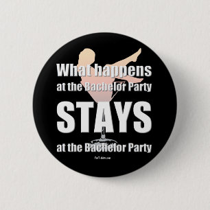 Bóton Redondo 5.08cm Botão do despedida de solteiro