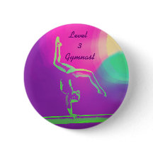 Botão do Gymnast do nível 3