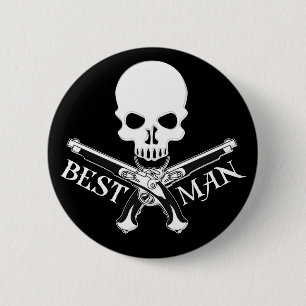 Bóton Redondo 5.08cm Botão do homem do pirata o melhor