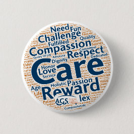 Bóton Redondo 5.08cm Botão do #IAmGeriatrics