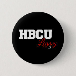 Bóton Redondo 5.08cm Botão do legado de 2018 HBCU