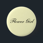 Bóton Redondo 5.08cm Botão do marfim do florista<br><div class="desc">Botão do marfim do florista</div>