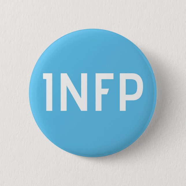 Bóton Redondo 5.08cm Botão do membro da equipa de INFP (Frente)