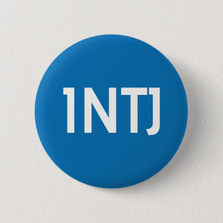 Bóton Redondo 5.08cm Botão do membro da equipa de INTJ