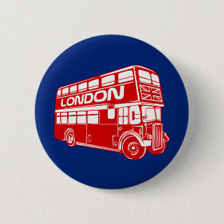Bóton Redondo 5.08cm Botão do ônibus de Londres