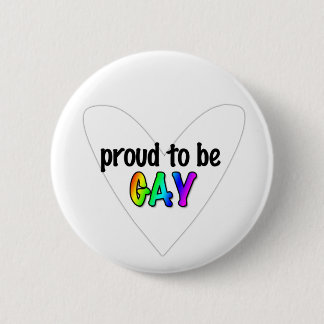 Bóton Redondo 5.08cm Botão do orgulho gay