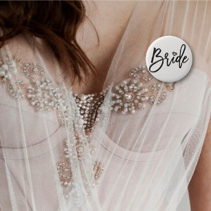 Bóton Redondo 5.08cm Botão do Partido Bridal do Casamento de Bruto Dia