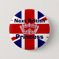 Botão do Pino da Princesa Britânica