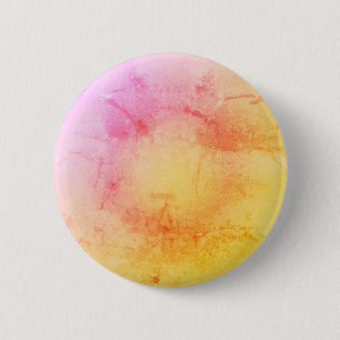 Bóton Redondo 5.08cm Botão do Pino de Aquarela Sunset