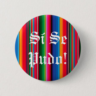 Bóton Redondo 5.08cm Botão do pino do zarape do sarape do pudo do SE do