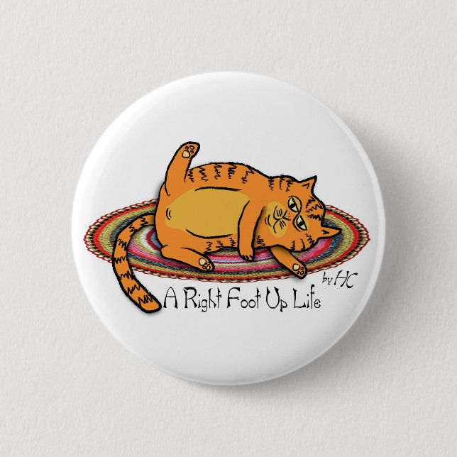 Bóton Redondo 5.08cm Botão do pintinho do Hippie (Frente)