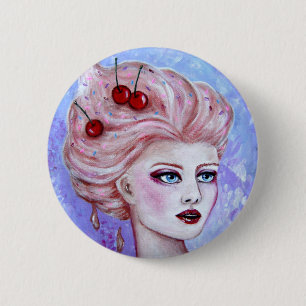 Bóton Redondo 5.08cm Botão do Sundae de Susie