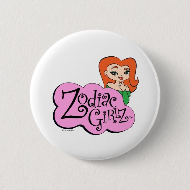 Bóton Redondo 5.08cm Botão do Taurus (Frente)