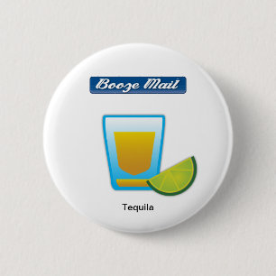 Bóton Redondo 5.08cm Botão do Tequila
