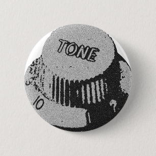 Bóton Redondo 5.08cm Botão do tom da guitarra