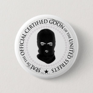 Bóton Redondo 5.08cm Botão do tonto