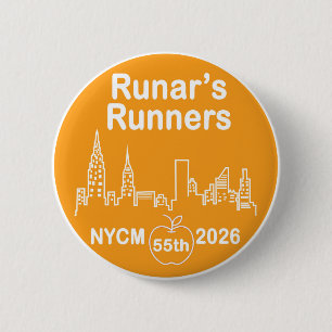 Bóton Redondo 5.08cm Botão dos Corredores de Runar - 2026