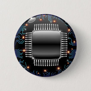 Bóton Redondo 5.08cm Botão eletrônico do circuito do cartão-matriz