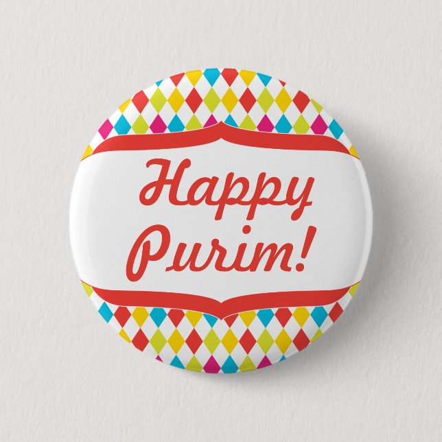 Bóton Redondo 5.08cm Botão engraçado do palhaço (Frente)