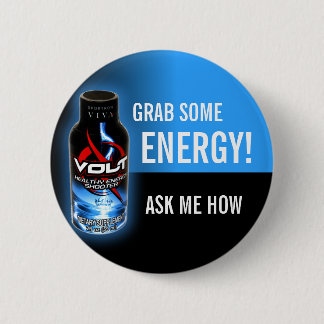 Bóton Redondo 5.08cm Botão enorme do volt