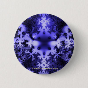 Bóton Redondo 5.08cm Botão - Esponja Fractal