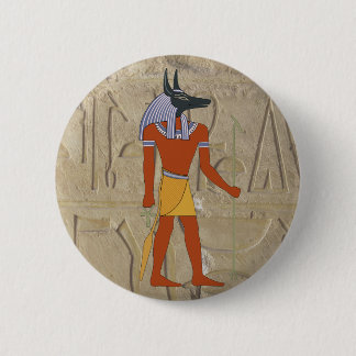 Bóton Redondo 5.08cm Botão estando de Anubis