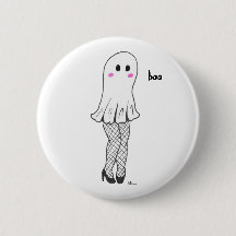 Botão Fantasma Cute
