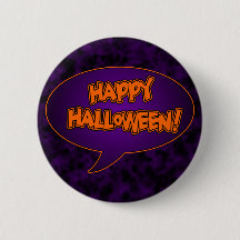 Botão Feliz Halloween