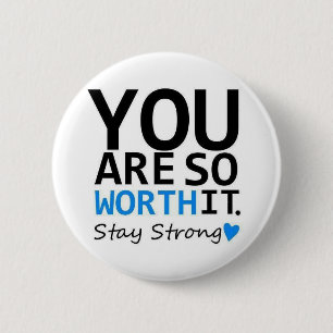 Bóton Redondo 5.08cm Botão forte da estada