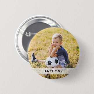 Bóton Redondo 5.08cm Botão Foto Esportiva Personalizada