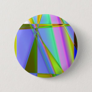 Bóton Redondo 5.08cm Botão Fractals