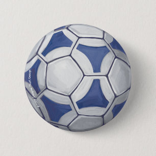 Bóton Redondo 5.08cm Botão Futbal