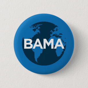Bóton Redondo 5.08cm Botão global do cidadão de Obama