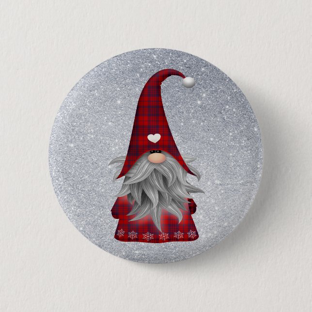 Bóton Redondo 5.08cm Botão Gnome (Frente)