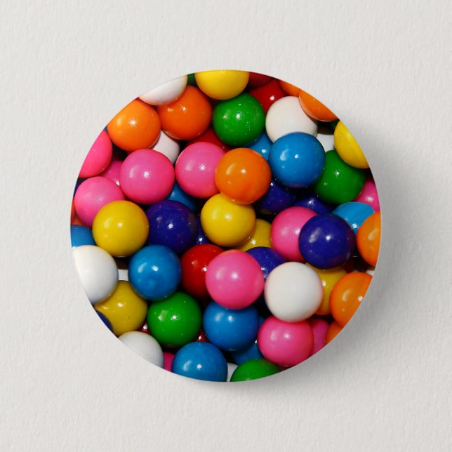 Bóton Redondo 5.08cm Botão Gumballs (Frente)