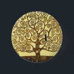Bóton Redondo 5.08cm Botão Gustav Klimt Tree of Life<br><div class="desc">Botão Gustav Klimt Tree of Life. Uma pintura simbólica da fase de ouro de Gustav Klimt terminou em 1909. Um presente de excelente para fãs de Arte Nouveau,  Gustav Klimt,  e pintura simbólica.</div>