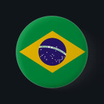 Bóton Redondo 5.08cm Botão Indicador Brasil<br><div class="desc">Bandeira Nacional do Brasil. Bandeira do Brasil.</div>